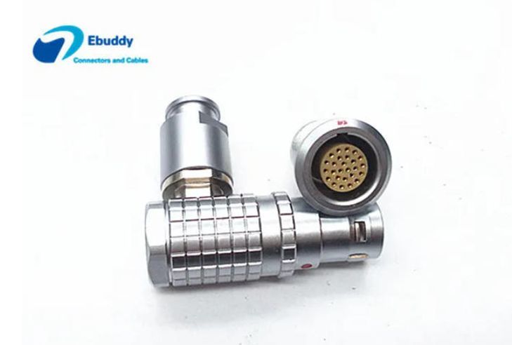 नवीनतम कंपनी ब्लॉग के बारे में Right Angle Circular Connectors: Space‑Saving Interconnects for Compact Equipment