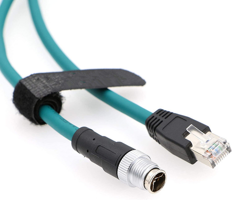 खरीदें M12 8 पोजीशन X कोड RJ45 इंडस्ट्रियल ईथरनेट केबल के लिए Cognex In 8200 8400 सीरीज IP67 वाटरप्रूफ online manufacture