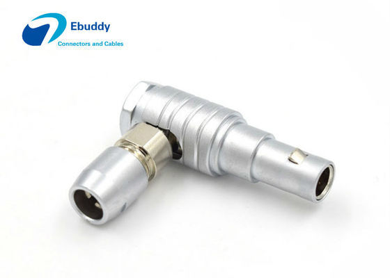 गुणवत्ता  Lemo 0B 1B 2B 6pin Elbow Male Plug कारखाना