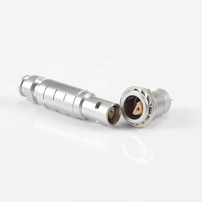 गुणवत्ता  Lemo Coaxial Connector FFA ERA Series Single-core Half-Moon Aviation Plug Socket कारखाना