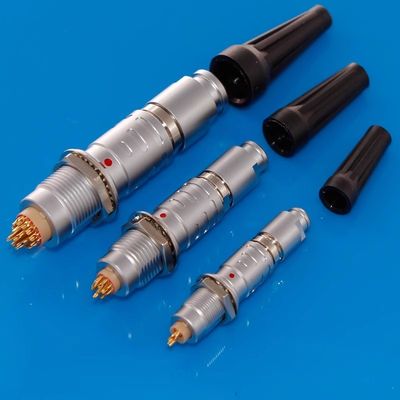 खरीदें Lemo B Series Connectors Male Female EGG FGG 2-16 Pin Circular Self Locking Connectors online manufacture