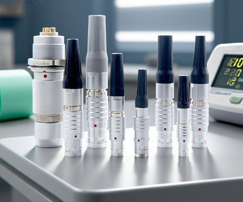 खरीदें Lemo compatible B series Circula Self Lock Push Pull Connector for Test and Measurement Deivces online manufacture